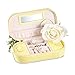 Vlando® Gift Packing Tassels Jewelry Box/Bag, Gift Card Included, Fabulous Girls Gift Case (Yellow)