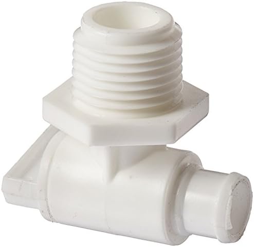 Peterson Molding (18-966AW) 1/2" Male Pipe Thread Drain Cock (Quantity 6)