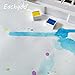 Eachgoo Watercolor Paint Set,24 Colors Travel Pocket Watercolor Kit Includes A Water Brush & 2 Sponges & A Mixing Palette