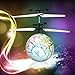 UTTORA Flying Ball, Kids RC Flying Toys Infrared Induction Helicopter Ball Kids Gadgets Mini Drone Flying Toys Built-in 7 Color Changing LED Lights for Kids Adults
