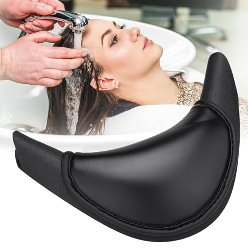 Noverlife Salon Shampoo Bowl Neck Rest, Durable Liquid Silicone Neck Cushion for Hair Spa, Comfortable Shampoo Wash Cushion for Sink, Barber Sink Guard Head Pillow for Hair Wash Basin Tray