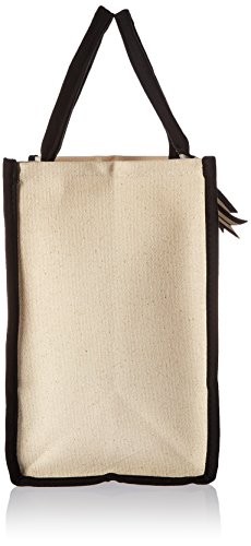 Mud Pie B-Initial Canvas Tote