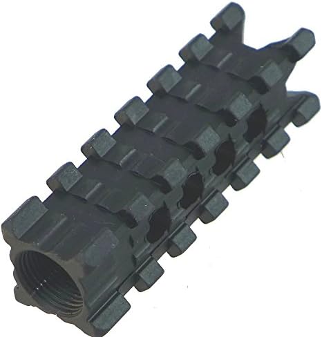 Tufforce 6 slots 4-side rail with M14X1 Left internal thread,MT-4L70K2, for 7.62x39, 7.62x56, USA Patent Granted