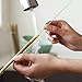 Ibambo 100% Bamboo Straws (10-Pack) - Biodegradable & Compostable 8 Inch Reusable Straws with Cleaner | FSC Certified, Eco Friendly | Hand Wash & Dishwasher Safe | For Hot & Cold Drinks