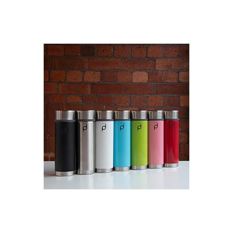 Pioneer Flasks Vacuum Insulated Leak Proof Drinkpod Capsule Flask