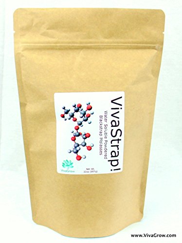 VivaStrap! Powdered Blackstrap Molasses Unsulphured Water Soluble 32oz - Thumbnail 4