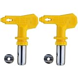 Jewboer 2 Pack Reversible Spray Tip Nozzle for Airless Paint Spray Guns and Airless Sprayer Spraying Machine (515)