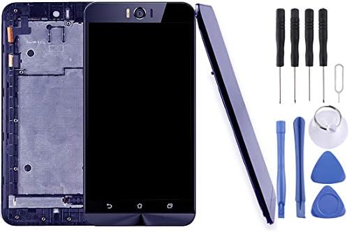 ASUS accessories for ASUS Zenfone Selfie ZD551KL Z00UD LCD Screen and Digitizer Full Assembly with Frame(Black) (Color : Black)