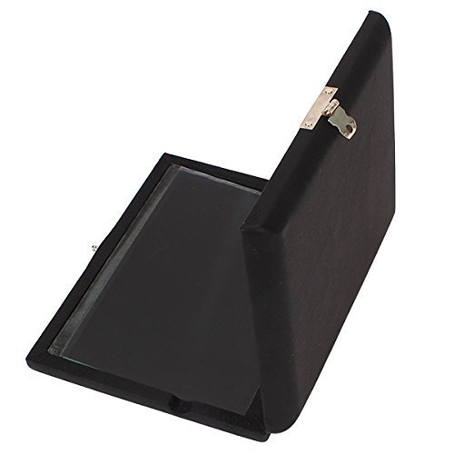 365invent Soprano/Alto/Tenor Saxophone Reed Case Clarinet Reed Case for 6pcs Reeds Internal Glass Pane Black