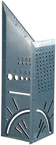 windyday Scriber Plastic Woodworking 3D Angle Ruler Multifunctional T-type 90 Degree Ruler Accurate Durability Easy To Read Read Clearly