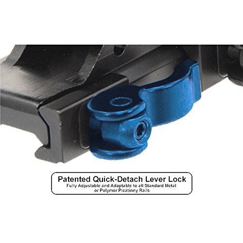 UTG 6" ITA Red/Green CQB T-dot Sight with Offset QD Mount - Image 5