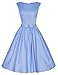 Lindy Bop 'Audrey' Vintage Style 1950's Pastel Rockabilly Swing Dress