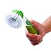 Joie 10003 Ribbit Soap Dispensing Dish Scrubber Brush, Frog, 9.5
