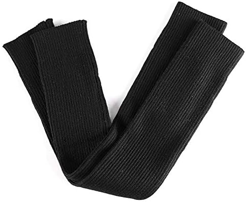 作業用手袋 Black 作業用手袋 Color Color Size L アームスリーブ女性の秋と冬の厚手ロング手袋は 暖かいスリーブニット 大型家電 B07zr4g6d7