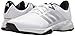 adidas Performance  Men's Barricade Court 3 Wide Tennis Shoe, White/Matte Silver/Scarlet, 10.5 M US