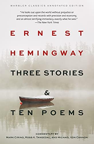 希少　Three Novels by Ernest Hemingway Three Stories and Ten Poems: Hemingway, Ernest, Rudnicki, Stefan