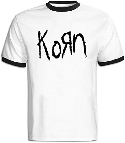 Stammer Korn Logo Men Color Block T Shirts O Neck Cool