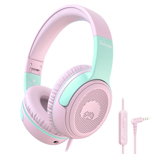 Rockpapa Share 1 Kids Headphones Wired Microphone
