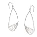 Silpada 'Scalloped' Open Drop Earrings in Hammered Sterling Silver