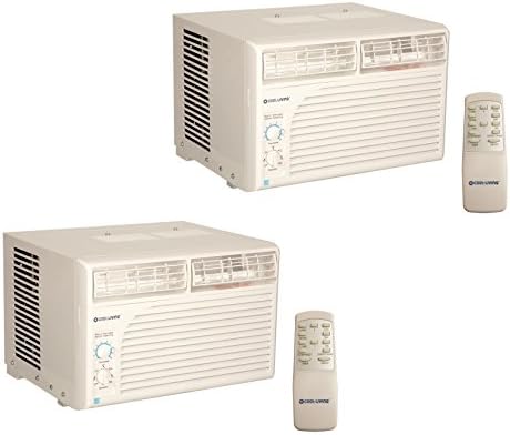 Cool Living 2 15,000 BTU Energy Star Window Mount Room Air Conditioner AC Units