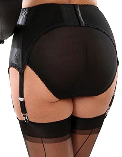 What Katie Did L2010 Maitresse Black Narrow Suspender Belt UK 10/ US 6/ FR 38/ EU 36 Black