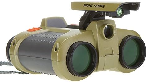 Hunting Equipment Camouflage Kid's Toy Scope Telescope 4 x 30mm Folding Telescope &amp; Binoculars with Pop-up Light Binoculars for Hunting