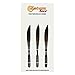 Custom Shop SW Sword Pinstriping Brush 3 Size Kit (#0, 00, 000) One of Each All 3 Brush Styles - High Performance Striping Brushes
