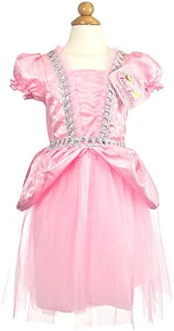 My Princess Academy Girls Elegant Costume Fairy Tale Dress Pink and Silver Small