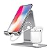 Bestand 2 in 1 Apple iWatch Stand, Airpods Charger Dock, Phone Desktop Tablet Holder for Airpods, iPhoneX/XS/XS Max/XR/8/8 Plus/Samsung Galaxy S10/S9/S/iPad,Grey (Airpods Charging Case NOT Included)