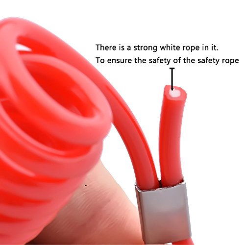 Royitay Universal Boat Outboard Engine Motor Kill Stop Switch and Safety Tether Lanyard Outboard Motors ATV Boat Bike