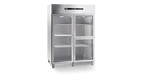 afinox Frigorífico Mekano 1400 TN de PV Glass : Amazon.es ...