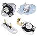 3387134 High-Limit Thermostat 3392519 Dryer Thermal Fuse 3977393 Thermal Cut-off Switch 3977767 Cycling Thermostat by APEX Replaces 3399693 WP3977767VP PS345113 AP6008325 WP3977393