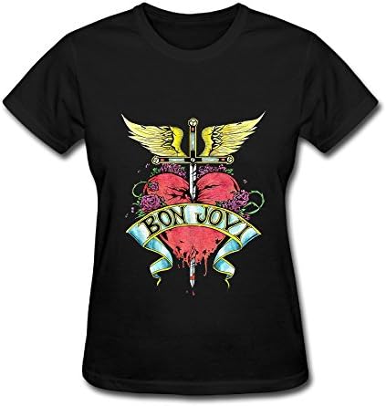 Best Rock Bon Jovi Tour 2017 Logo T Shirt For Women
