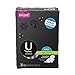 U by Kotex Extra* Long Maxi Pads with Wings, Unscented-30 ct