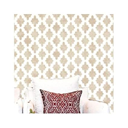 Istanbul Furniture Wall Floor Stencil For Painting Wall Large