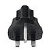 SF Cable, 3 Prong Plug Adaptor. USA NEMA 5-15R Receptacle to Fused UK BS1363 3 Prong Plug YL-6015/YL-6115