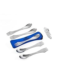 Tapirus   Set de 5 utensilios de acero inoxidable