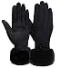 Womens Winter Gloves Touchscreen Texting Warm Lining Cold Weather Gloves