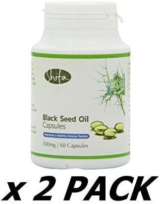 Shifa Lifeherbs Black Seed Oil Capsules 60Caps (2 Pack)