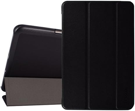 Galaxy Tab S2 8.0 Case, Tessday Slim Lightweight PU Leather Smart Shell Cover for Samsung Galaxy Tab S2 8.0(SM-T710, SM-T715), Black