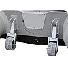 Brocraft-Deluxe-Flip-Up-Dinghy-Wheels-Marine-Grade-Aluminum-Bracket-With-4-Wheel-Arm-Positions-Fit-Dinghy-Inflatable-Aluminum-RIB-Boat