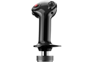 MOZA MA3X Side Stick – Aviation-Style Sidestick with 12 Inputs, ALPS Switches, Composite Build black | AS005