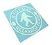 BERRYZILLA Bigfoot Research Team Decal Sasquatch Yettie Funny Car Window Vinyl Sticker