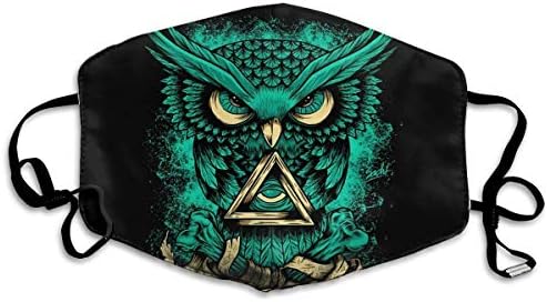 Anti Dust Mask Cool Owl Anti Pollution Washable Reusable Mouth Masks
