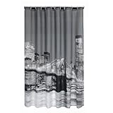 SDBING City Night View Bathing Waterproof Bathroom Fabric Shower Curtain