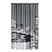 SDBING City Night View Bathing Waterproof Bathroom Fabric Shower Curtain