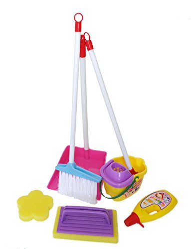 AITING Kids Cleaning set Toy Home Cleaning Products Pretend toys - Thumbnail 5