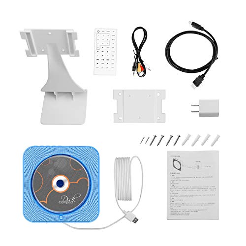 image for DVD Player, Wrcibo CD & DVD Player with HDMI 1080P Output for TV, Pull