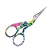 3.5 Inch Stork Scissors for Embroidery, Sewing, Crafts, Needlework, Art Work & Everyday Use, Green