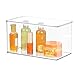 iDesign Clarity BPA-Free Plastic Stackable Deep Organizer Box with Lid - 12.75